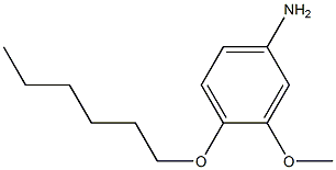 Benzenamine,4-(hexyloxy)-3-methoxy- 구조식 이미지