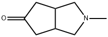 2-methyl-octahydrocyclopenta[c]pyrrol-5-one Structure