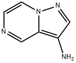 Pyrazolo[1,5-a]pyrazin-3-amine 구조식 이미지