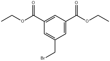 1,3-Benzenedicarboxylic acid, 5-(bromomethyl)-, diethyl ester Structure