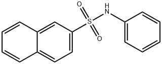2-Naphthalenesulfonamide,N-phenyl- Structure