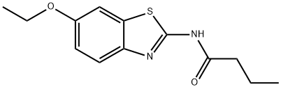 N-(6-ethoxybenzo[d]thiazol-2-yl)butyramide Structure