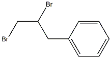 Benzene, (2,3-dibromopropyl)- 구조식 이미지