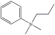 Silane, dimethylphenylpropyl- Structure