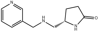 (5S)-5-{[(pyridin-3-ylmethyl)amino]methyl}pyrrolidin-2-one 구조식 이미지