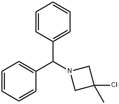 1-BENZHYDRYL-3-CHLORO-3-METHYLAZETIDINE Structure