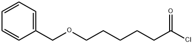 Hexanoyl chloride, 6-(phenylmethoxy)- Structure