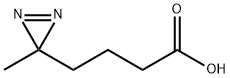 4-(3-methyl-3H-diazirin-3-yl)butanoic acid Structure