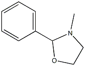 Oxazolidine,3-methyl-2-phenyl- Structure