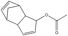 4,7-Methano-1H-inden-1-ol, 3a,4,7,7a-tetrahydro-, acetate Structure