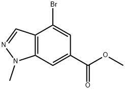 1638759-79-1 methyl 4-bromo-1-methyl-1H-indazole-6-carboxylate