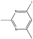 Pyrimidine, 4-iodo-2,6-dimethyl- Structure
