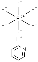 Pyridinium hexafluorophosphate 구조식 이미지