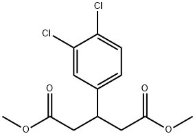 3-(3,4-dichlorophenyl)pentanedioate Structure