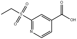 2-Ethanesulfonyl-isonicotinic acid Structure