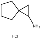 Spiro[2.4]heptan-1-amine hydrochloride Structure