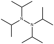 Hydrazine, 1,1,2,2-tetrakis(1-methylethyl)- Structure