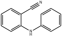 Benzonitrile, 2-(phenylamino)- 구조식 이미지