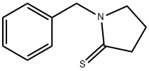 1-benzyl-2-pyrrolidinethione Structure