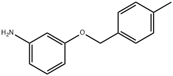 3-[(4-methylphenyl)methoxy]aniline 구조식 이미지