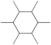 Cyclohexane, 1,2,3,4,5,6-hexamethyl- Structure