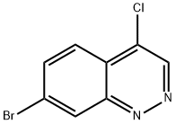 7-Bromo-4-chloro-cinnoline Structure