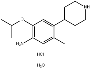 1802250-63-0 2-Isopropoxy-5-methyl-4-(piperidin-4-yl)aniline dihydrochloride hydrate