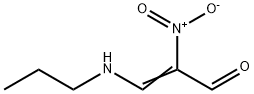 3-propylamino-2-nitropropenal 구조식 이미지