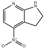 4-NITRO-2,3-DIHYDRO-1H-PYRROLO[2,3-B]PYRIDINE Structure