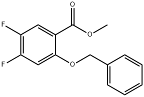 Methyl 2-(benzyloxy)-4,5-difluorobenzoate Structure