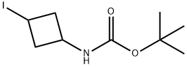 tert-Butyl (3-iodocyclobutyl)carbamate 구조식 이미지