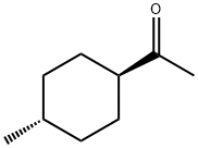 1-((trans)-4-methylcyclohexyl)ethanone 구조식 이미지