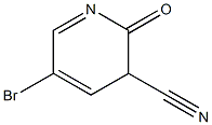 5-bromo-2-oxo-3H-pyridine-3-carbonitrile Structure