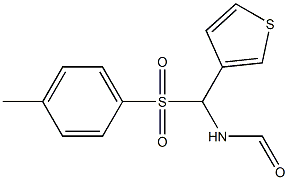 Formamide, N-[[(4-methylphenyl)sulfonyl]-3-thienylmethyl]- Structure