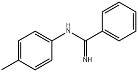 Benzenecarboximidamide, N-(4-methylphenyl)- 구조식 이미지