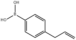 Boronic acid, [4-(2-propenyl)phenyl]- 구조식 이미지