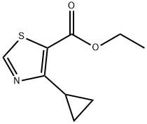 ethyl4-cyclopropylthiazole-5-carboxylate 구조식 이미지