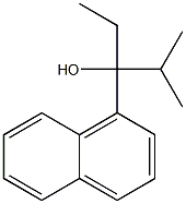 1-Naphthalenemethanol, a-ethyl-a-(1-methylethyl)- Structure