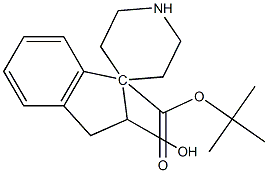 tert-Butyl 2-hydroxy-2,3-dihydrospiro[indene-1,4-piperidine]-1-carboxylate Structure