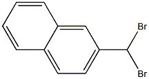 Naphthalene, 2-(dibromomethyl)- 구조식 이미지