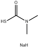 Carbamothioic acid, dimethyl-, sodium salt Structure