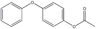Phenol, 4-phenoxy-, acetate Structure