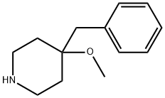 4-benzyl-4-methoxypiperidine Structure