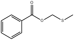 Methanol, (methylthio)-, benzoate Structure