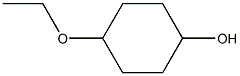 Cyclohexanol, 4-ethoxy- Structure