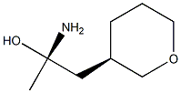 (2S)-2-amino-1-[(3R)-oxan-3-yl]propan-2-ol Structure