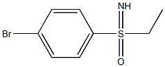 1-BROMO-4-(ETHYLSULFONIMIDOYL)BENZENE Structure