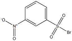 Benzenesulfonyl bromide, 3-nitro- Structure