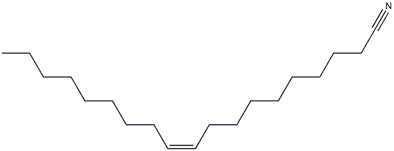 10-Nonadecenenitrile, (Z)- Structure