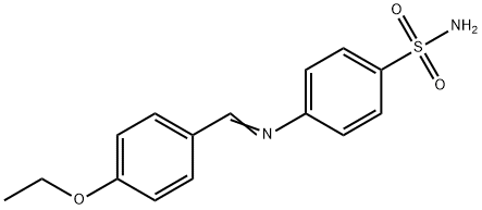 (E)-4-((4-ethoxybenzylidene)amino)benzenesulfonamide Structure